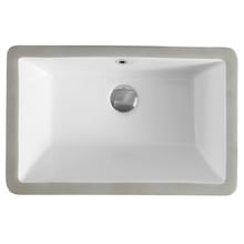 Nue Rectangular Undermount Ceramic Basin